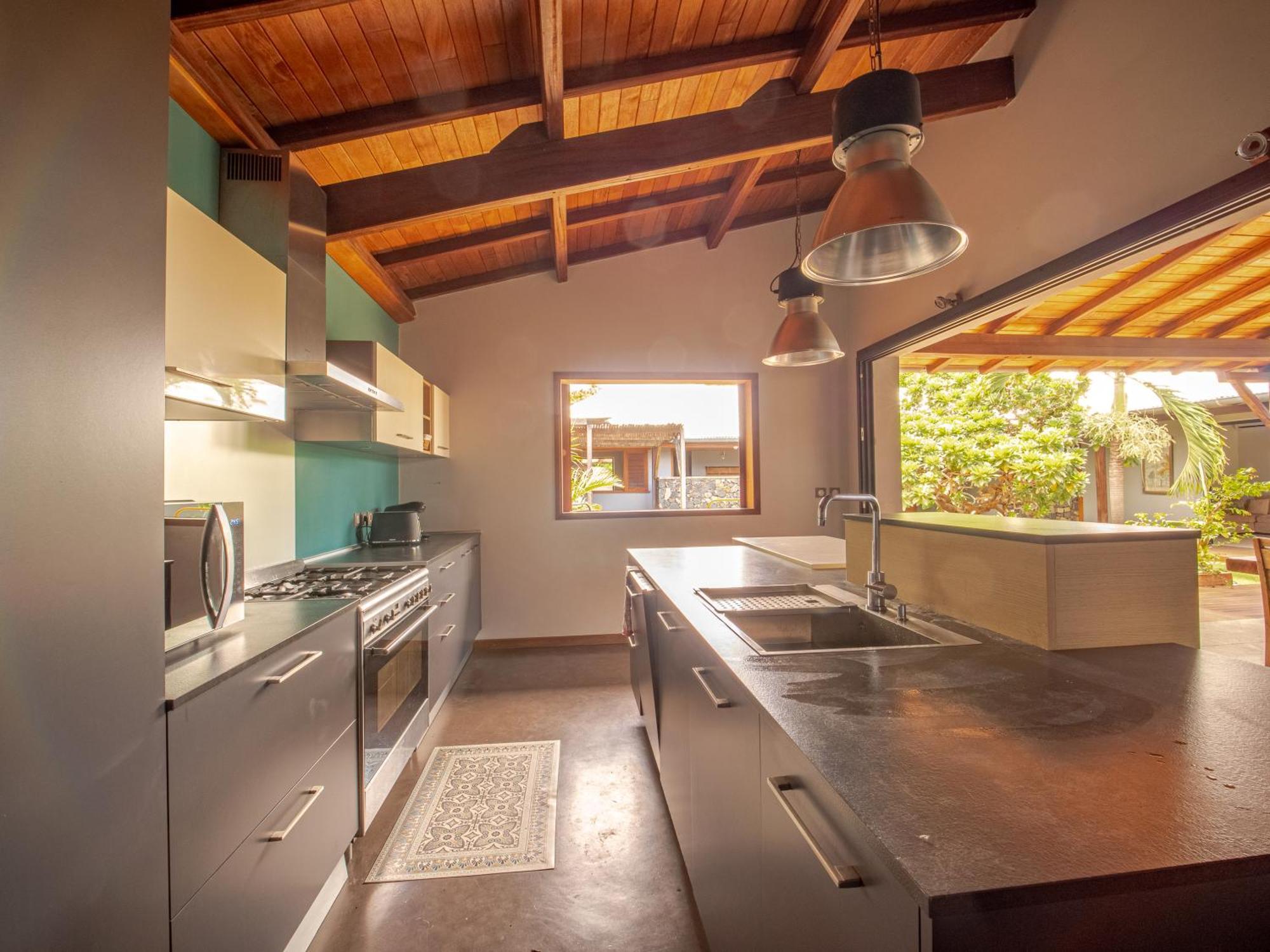 La Kaz Veloutier - Villa 4 Chambres Avec Piscine La Saline Le Bains Kültér fotó