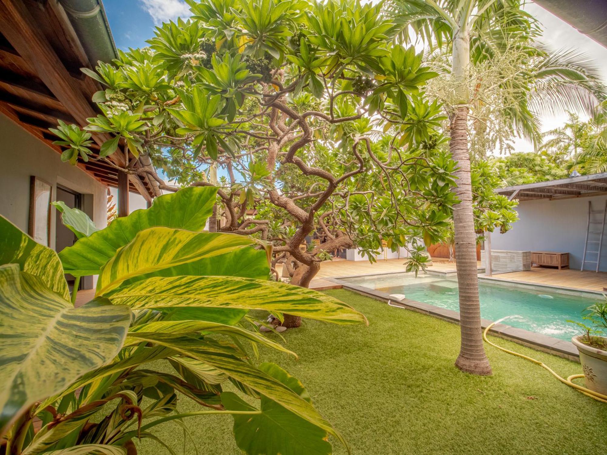 La Kaz Veloutier - Villa 4 Chambres Avec Piscine La Saline Le Bains Kültér fotó
